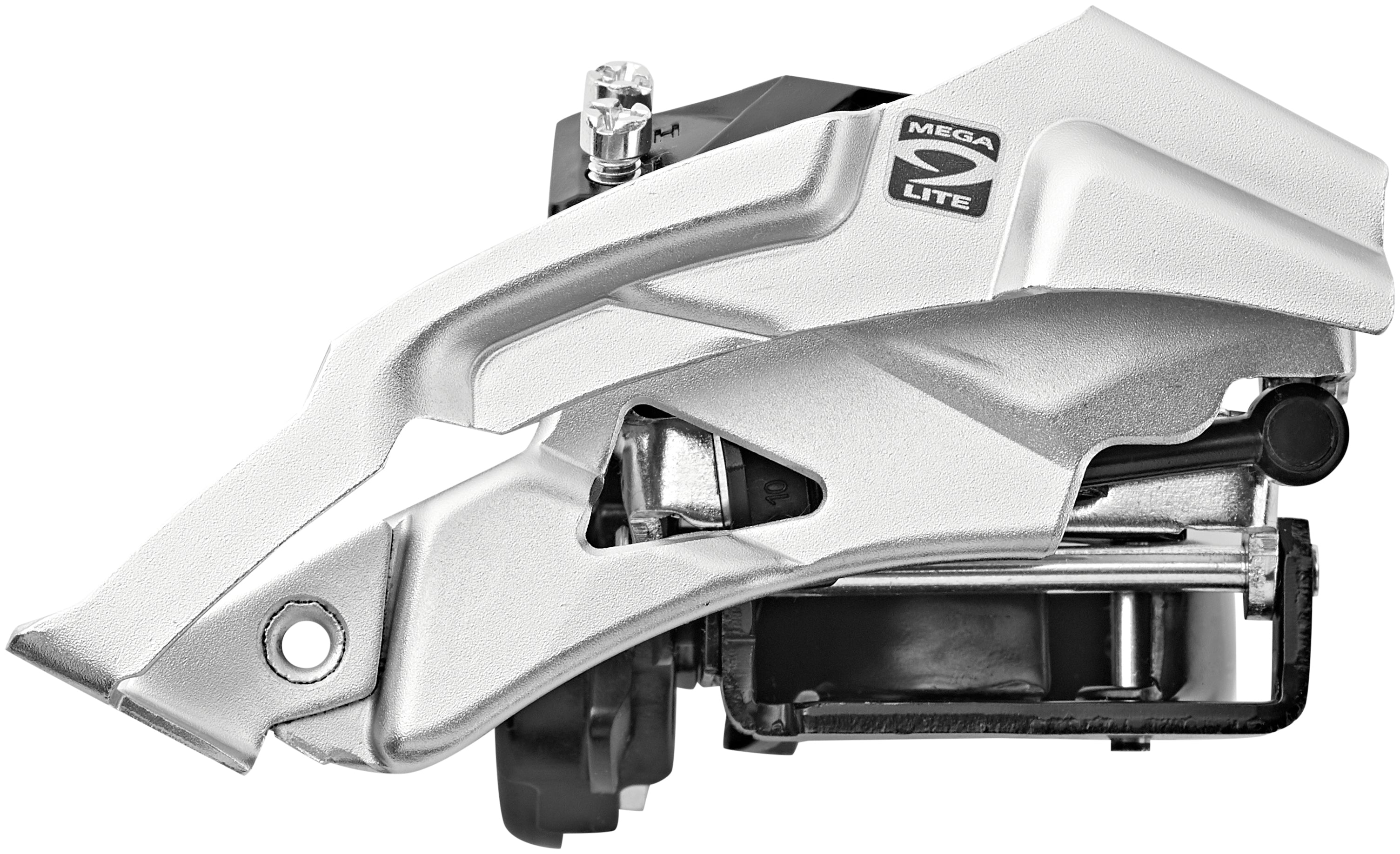 Shimano Altus FD-M2000 Voorderailleur 3x9-speed Top Swing Klem Diep zilver/zwart