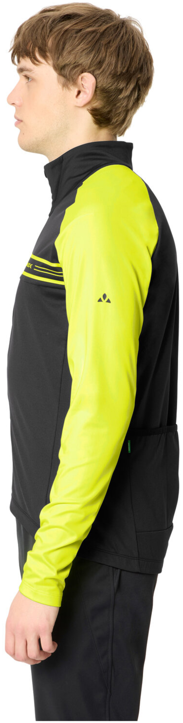 VAUDE Heren Posta LS Tricot II neon geel