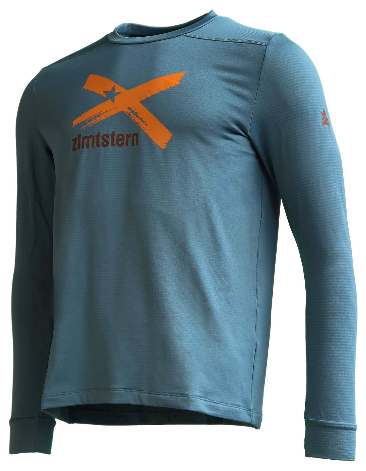 Zimtstern Crewz Shirt LS Heren Blue Steel