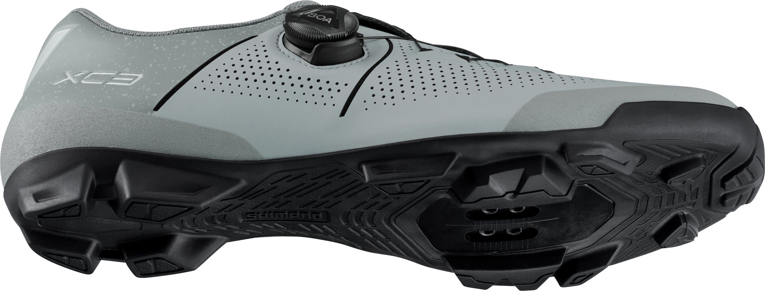 Shimano XC302 MTB-schoenen ijsgrijs