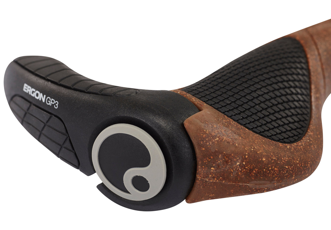 Ergon GP3 BioKork handvatten bruin/zwart