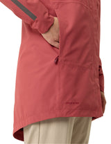 VAUDE Cyclist gewatteerde parka II dames baksteen