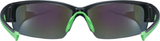 uvex Sportstyle 215 fietsbril Zwart Mat Groen / Spiegel Groen