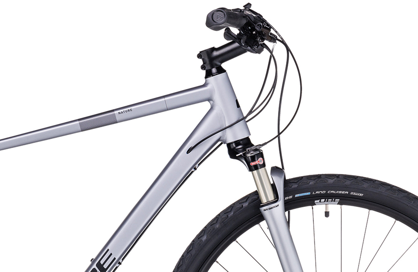 Cube Nature EXC Klassiek polarzilver'n'zwart