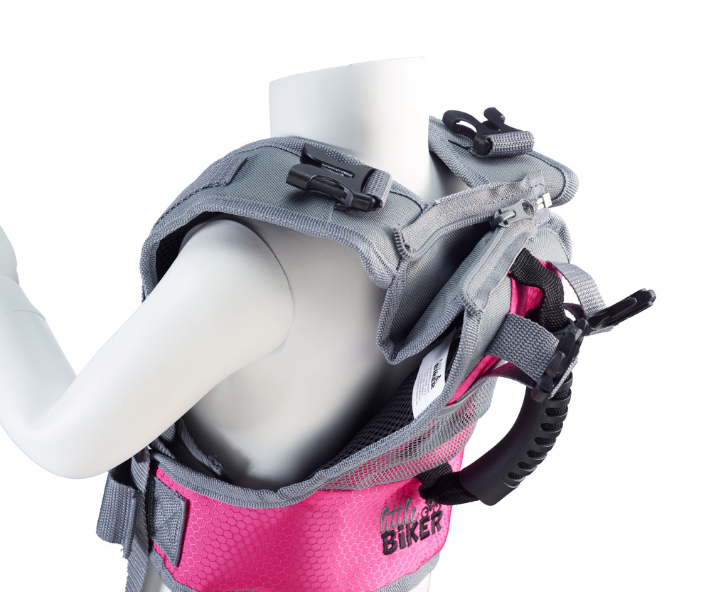 little Biker fietsleerjas Pinky