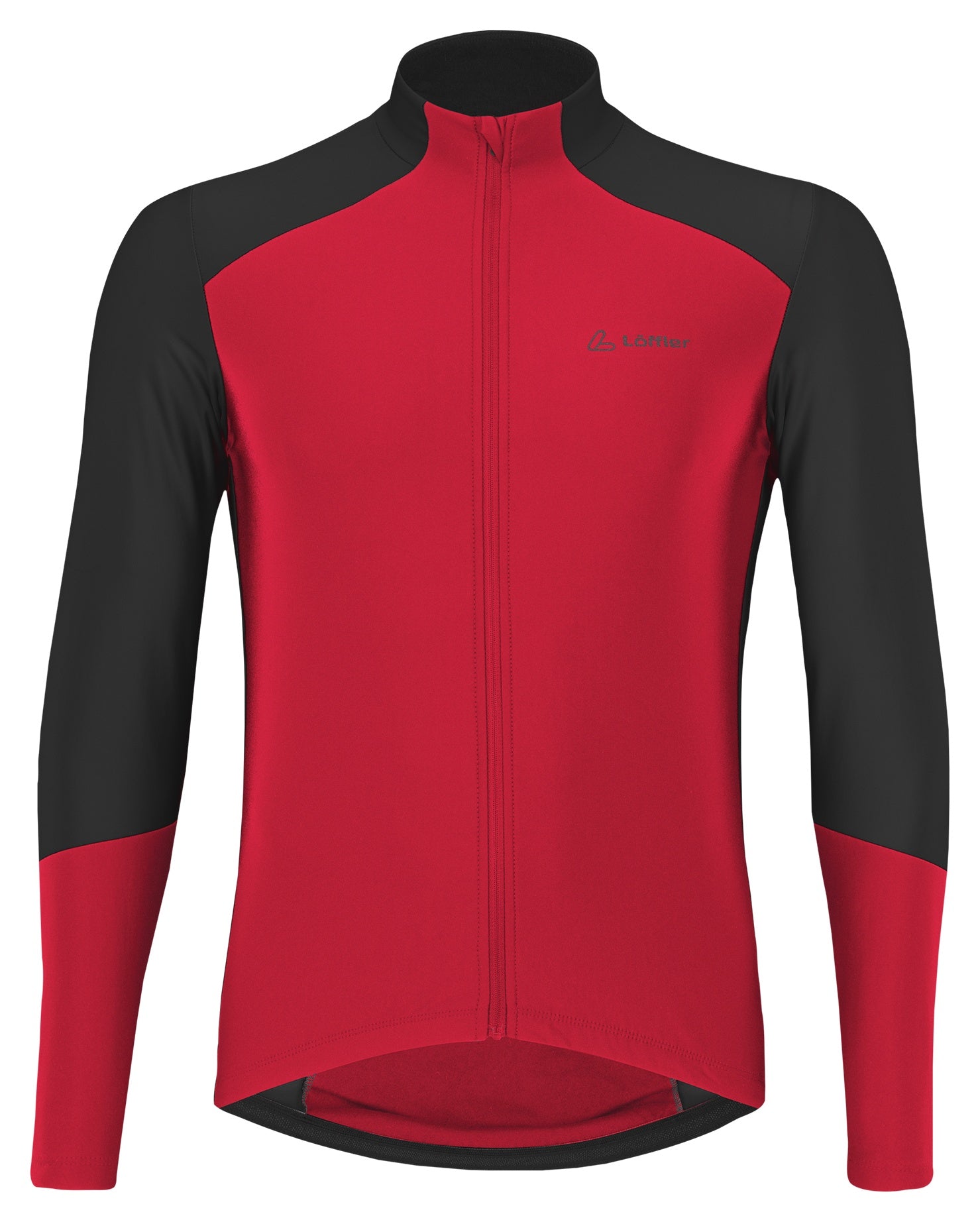 Löffler M Bike L/S Jersey Combo Midden Rood