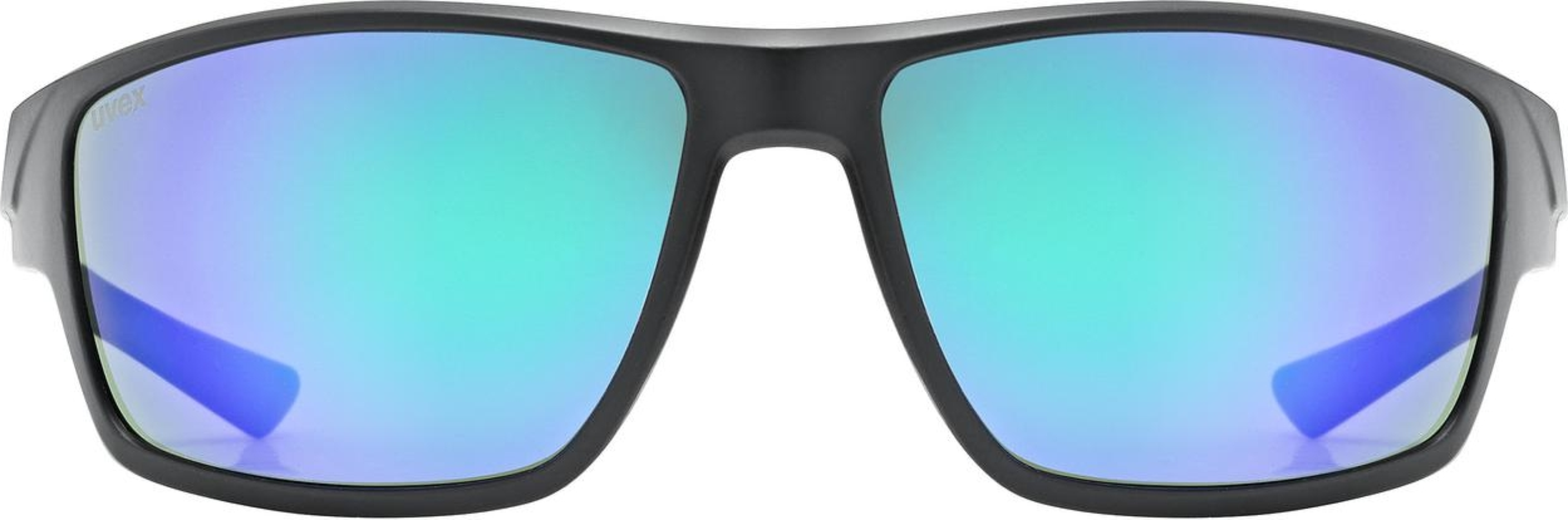 uvex Sportstyle 230 fietsbril Zwart Mat / Mirror Green