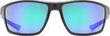 uvex Sportstyle 230 fietsbril Zwart Mat / Mirror Green