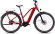 Cube Kathmandu Hybrid Comfort Pro 800 Trapez elektrisch rood´n´rood (2025)