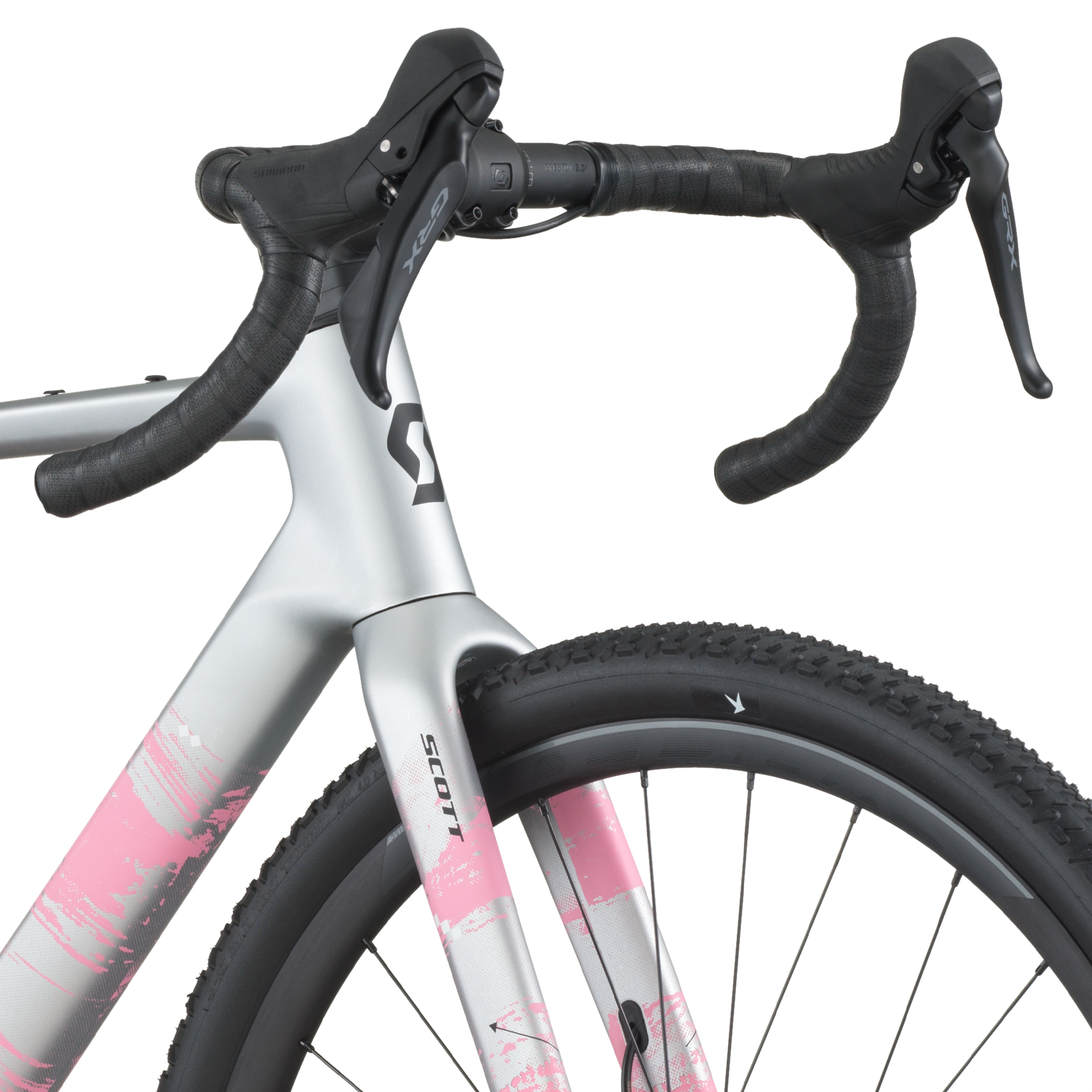 Scott Addict Gravel 30 carbon grijs