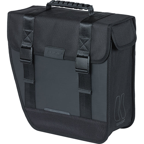 Basil Tour Waterdichte Bagagedrager Tas Links 14l zwart