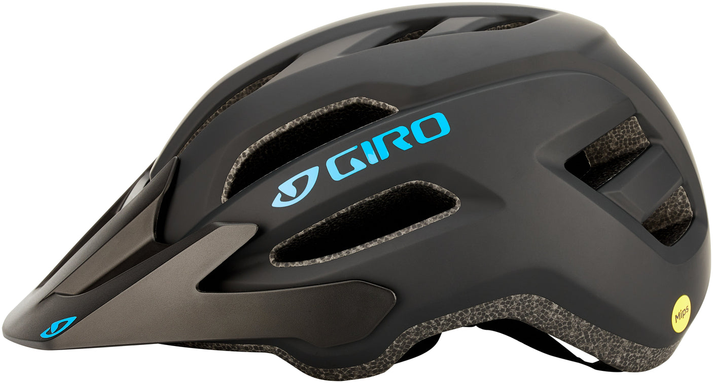 Giro Fixture Mips II Y helm mat zwart/blauw