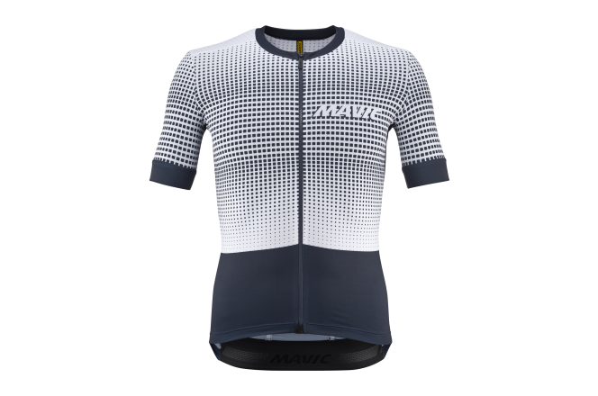 Mavic Aksium Graphic Jersey M Strepen / Diepblauw