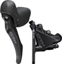 Shimano GRX BL-RX600/BR-RX400 Schijfrem Voorwiel zwart