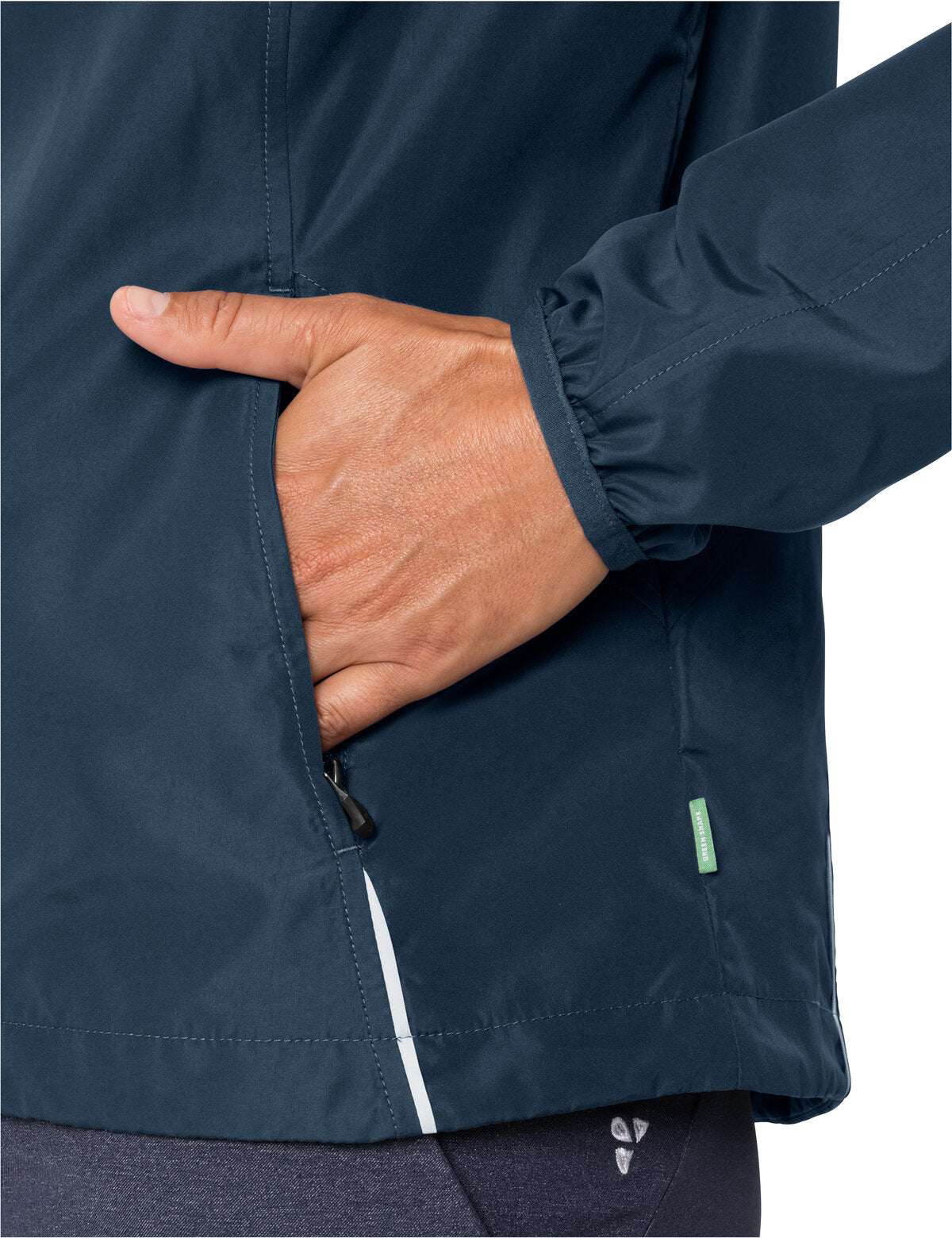 VAUDE Dundee Classic Zip Off Jacket Dames blauw