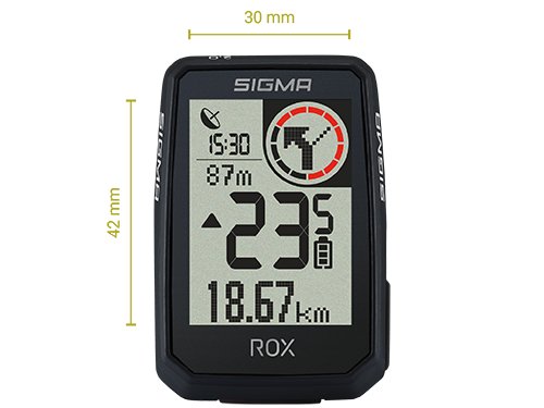 Sigma ROX 2.0 Endurance navigatiecomputer zwart