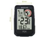 Sigma ROX 2.0 Endurance navigatiecomputer zwart