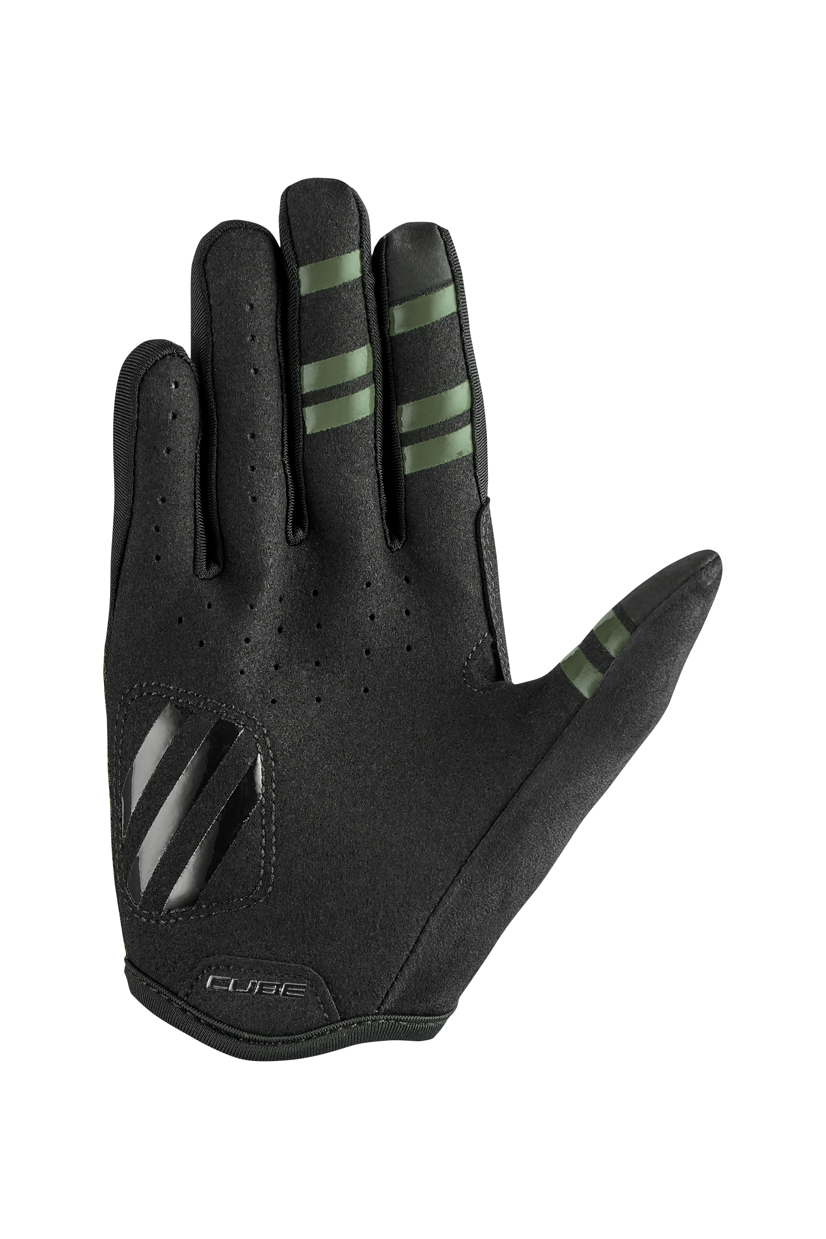 Cube Handschoenen ROOKIE Gravity lange vingers TM reed green