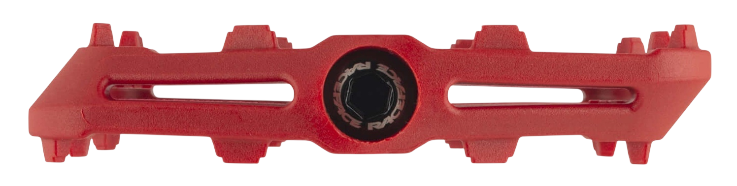 Race Face Ride Pedalen rood