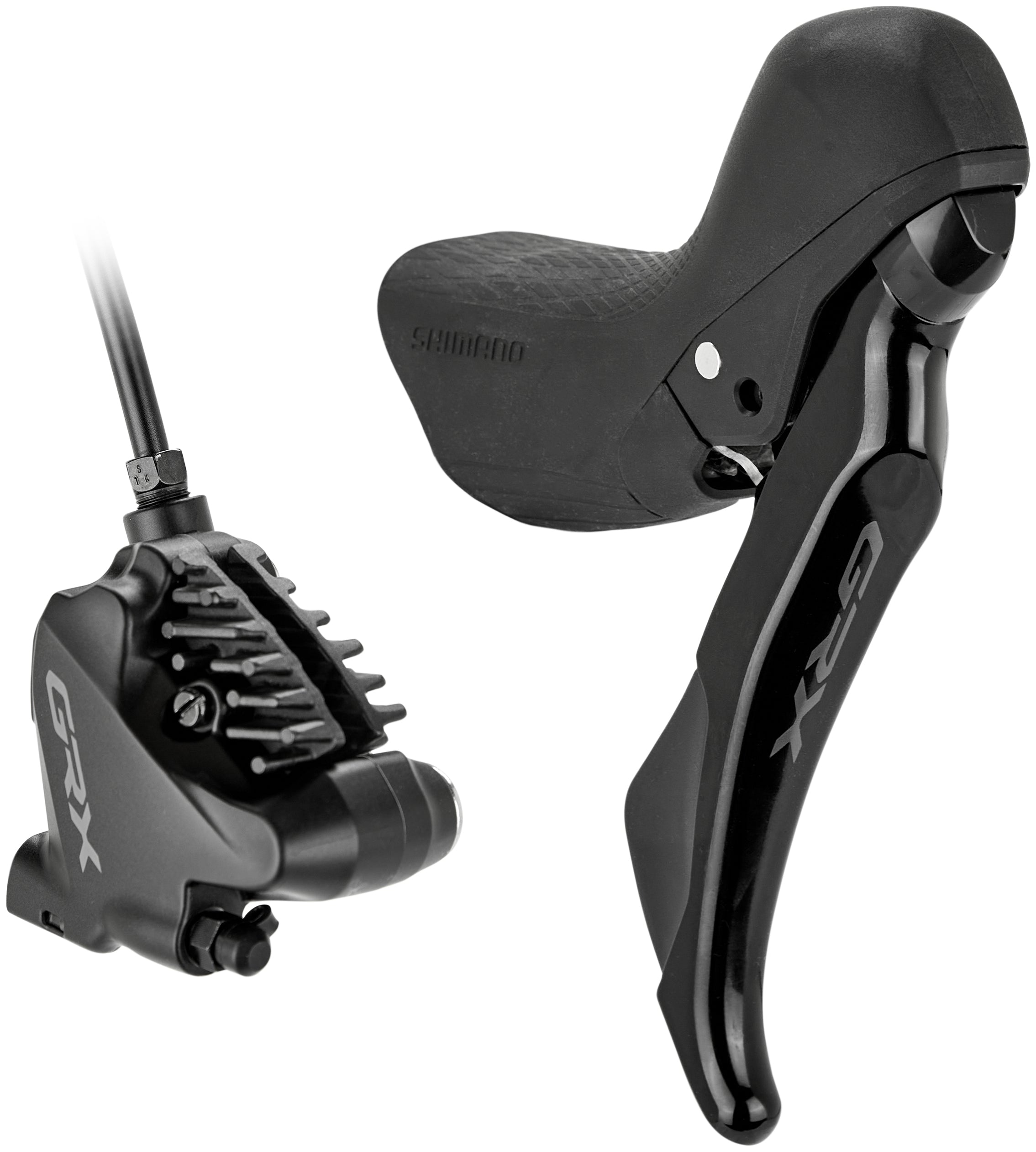 Shimano GRX ST-RX400/BR-RX400 schijfrem achterwiel 10-speed zwart