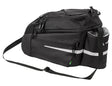 VAUDE Silkroad Bagagedrager Tas L Snap-It zwart