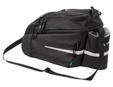 VAUDE Silkroad Bagagedrager Tas L Snap-It zwart