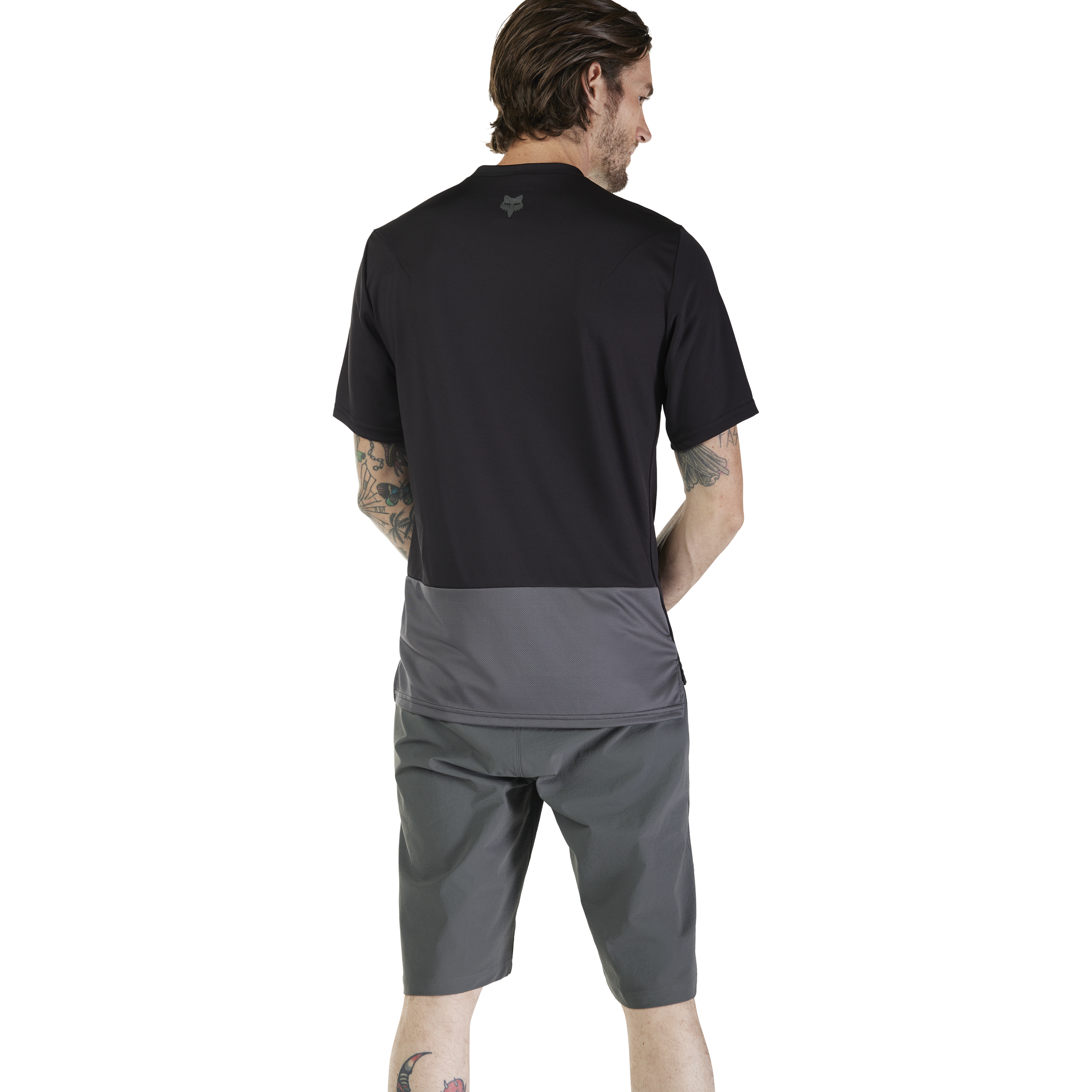 Fox Ranger SS Jersey Woordmerk Zwart
