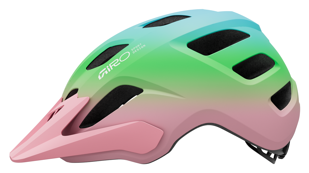 Giro Tremor Child kinderhelm mat roze/groen
