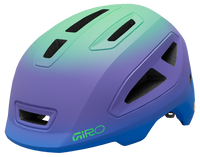 Giro Scamp II Kinderhelm mat blauw/groen