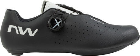Northwave Sonic Plus Wide Racefiets-schoenen Zwart/Lichtgrijs