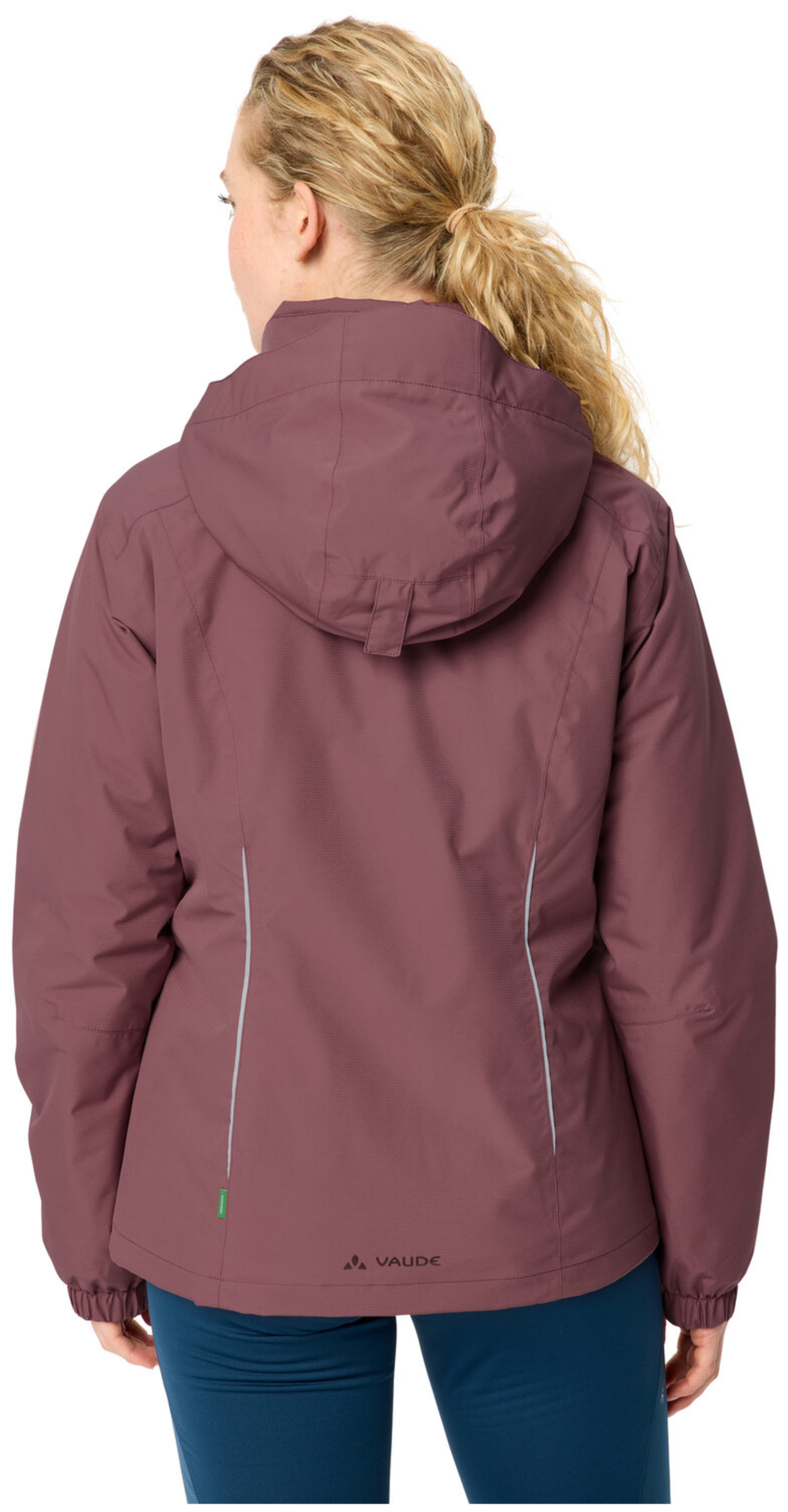 VAUDE Dames Escape Bike Warme Jas ruby dusk