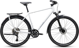 Cube Kathmandu Pro diamant metallicwhite´n´chrome (2027)