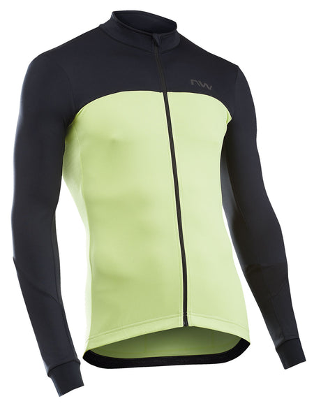 Northwave Force 2 Jersey LS Full Zip Cool Matcha/Zwart