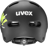 uvex Kid 4 Style Kinderhelm Bam Zwart-Limoen Mat