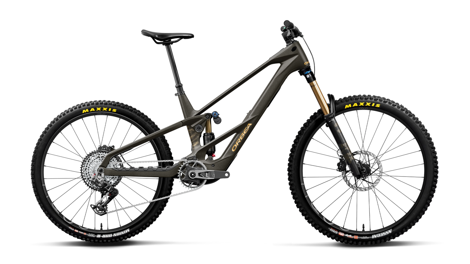 Orbea WILD LT M-TEAM RS MULLET Magic Gold C. View (Mat) - Titan Gold (Glans)