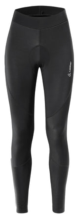 Löffler W Fietstights Thermo Elastisch Zwart