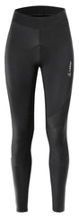 Löffler W Fietstights Thermo Elastisch Zwart