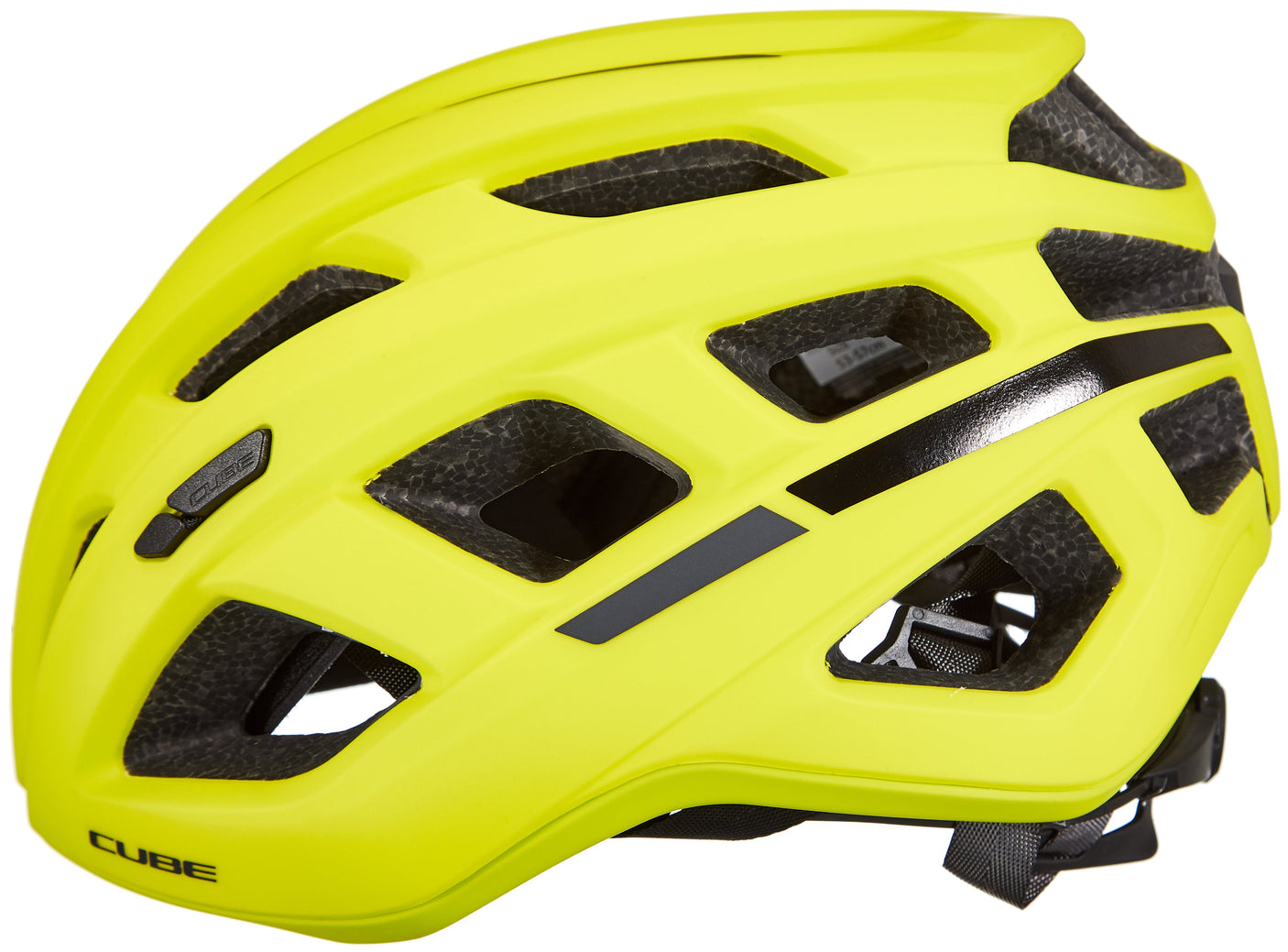 CUBE helm ROAD RACE geel