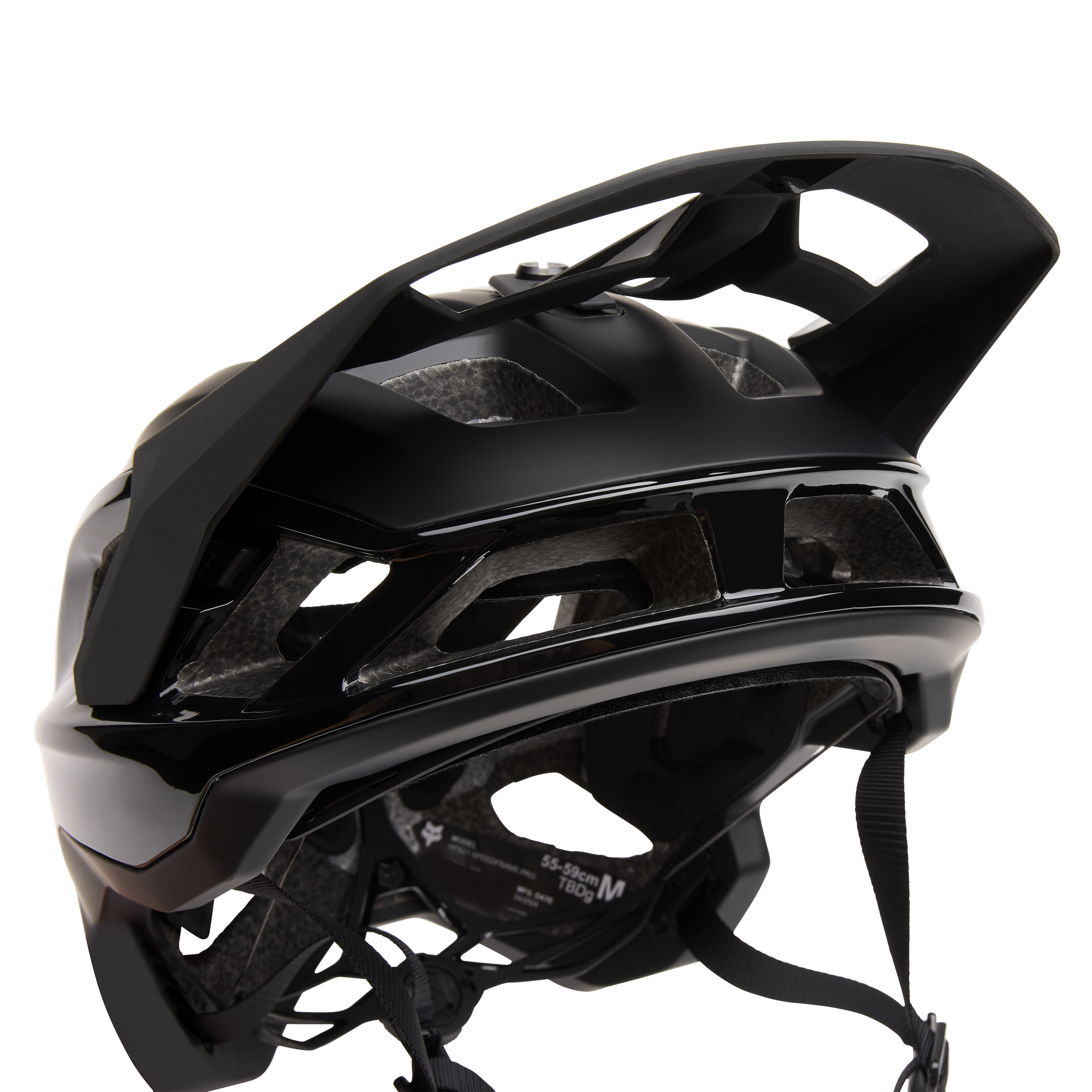 Fox Speedframe Pro MTB-helm Mat Zwart