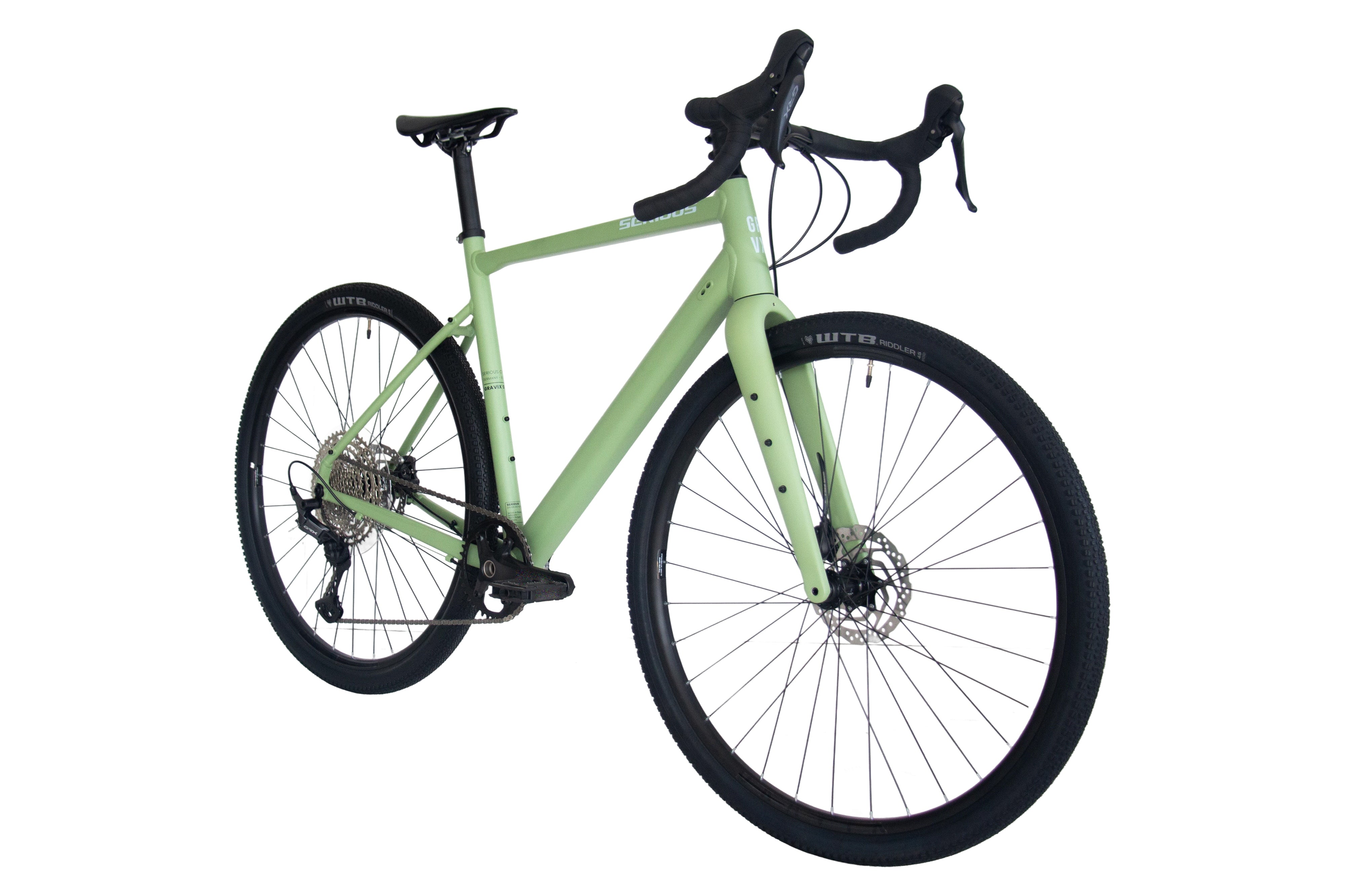 Serious Bikes Gravix Pro 1 grijs geel groen