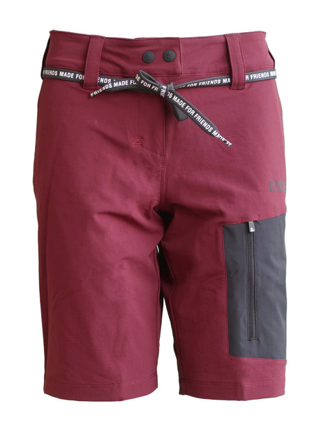 Zimtstern Xalpz Tech Shorts Wmns Windsor Wine