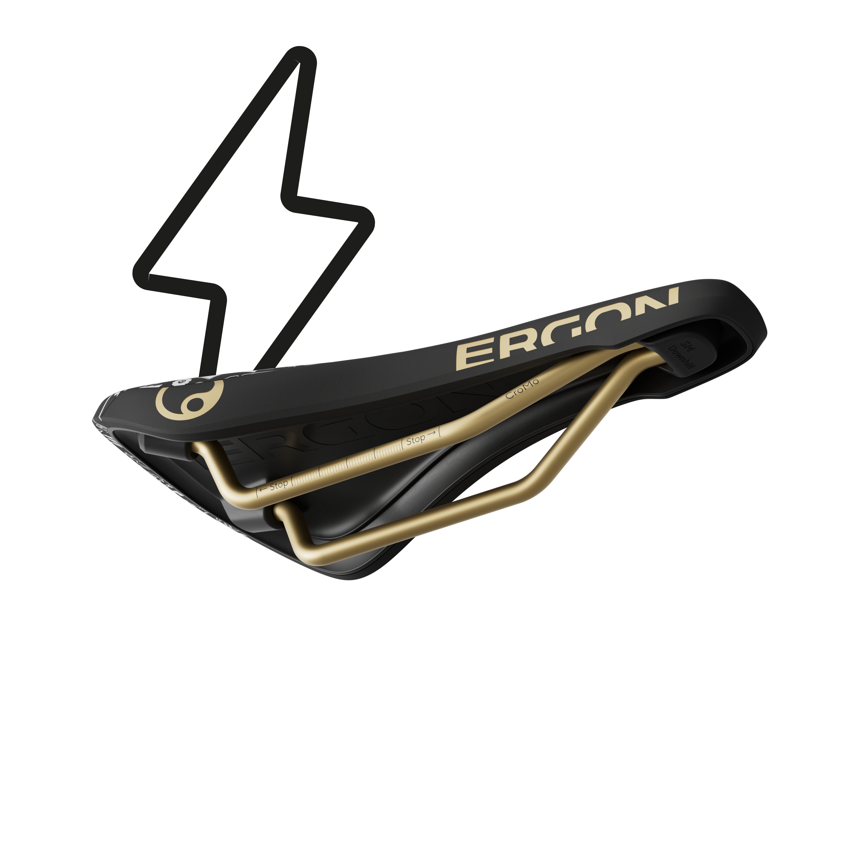 Ergon SM Downhill Comp Vali Höll Editie Black