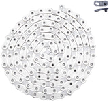 SRAM XX Eagle T-Type ketting 12-speed 126 schakels incl. PowerLock zilver