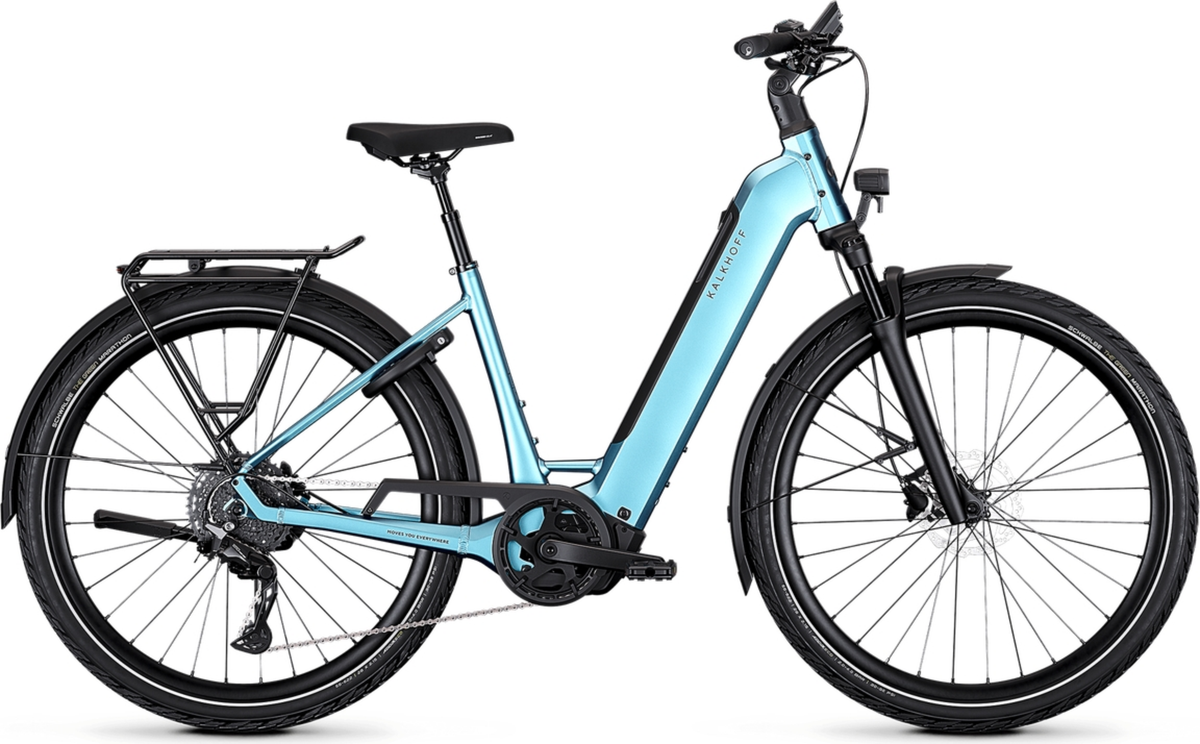 Kalkhoff ENDEAVOUR 3 EXCITE Wave 600 polarblauw mat