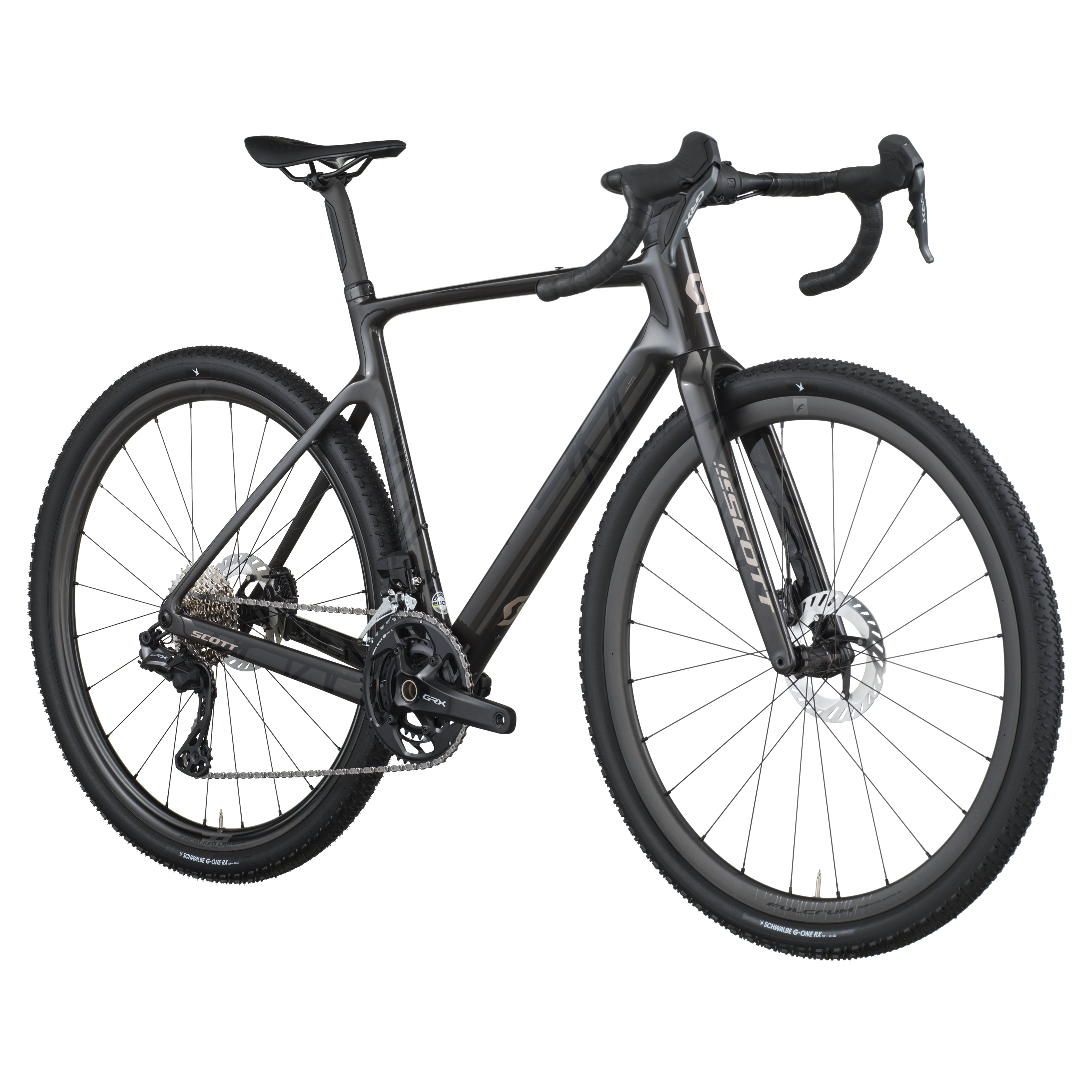 Scott Addict Gravel 15 carbon zwart