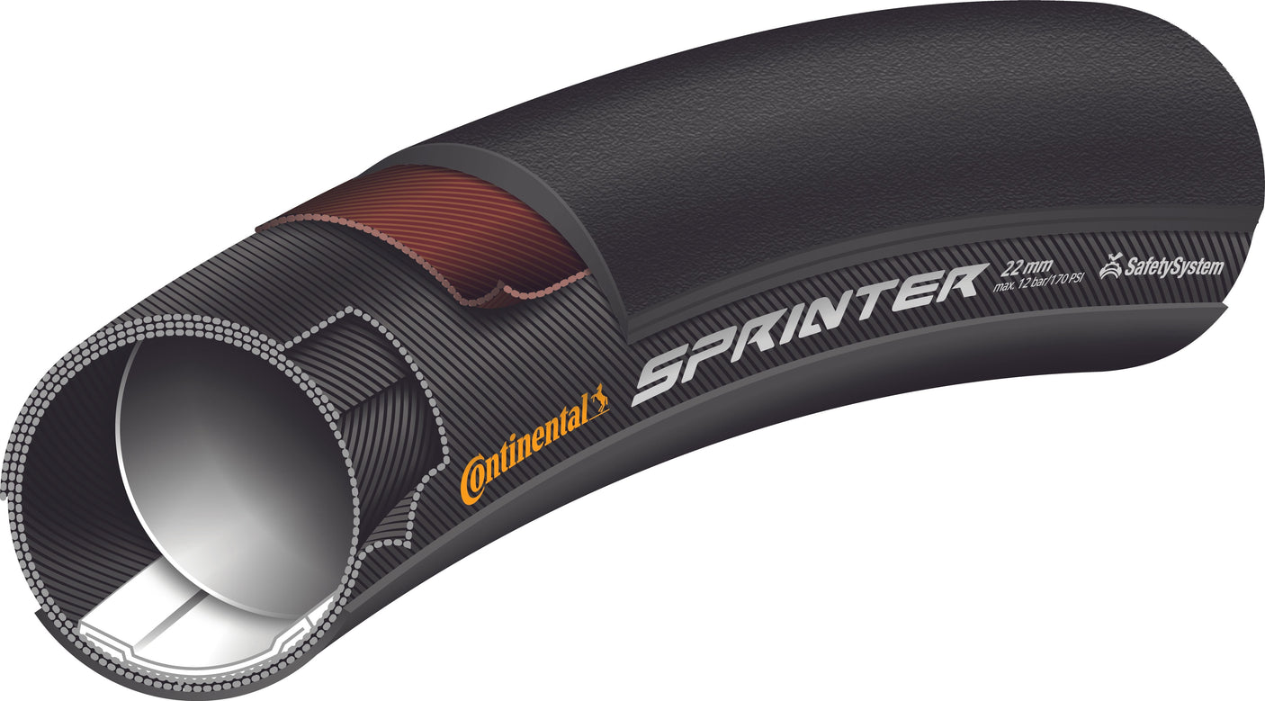 Continental Sprinter binnenband 28" SafetySystem Breaker