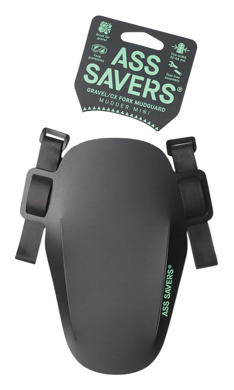 Ass Savers Mudder Mini spatbord zwart