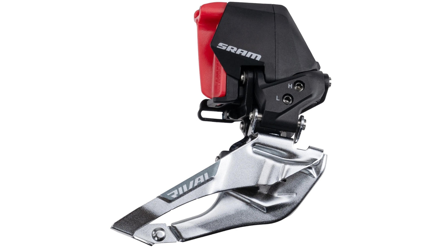 SRAM Rival AXS E1 voorderailleur aanlasbaar zonder batterij 12-speed zwart