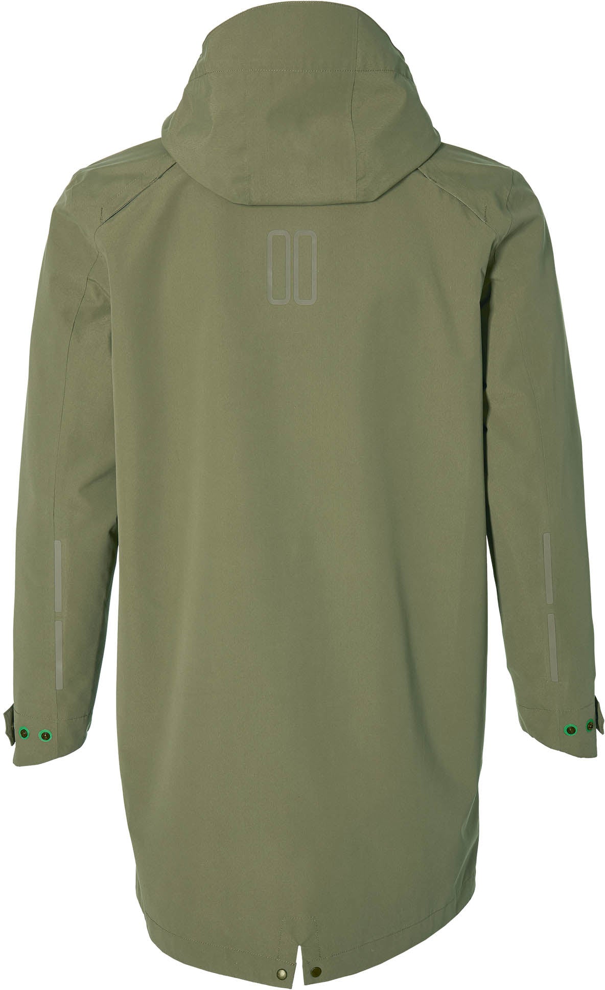 Basil Mosse Regenparka Heren olijf