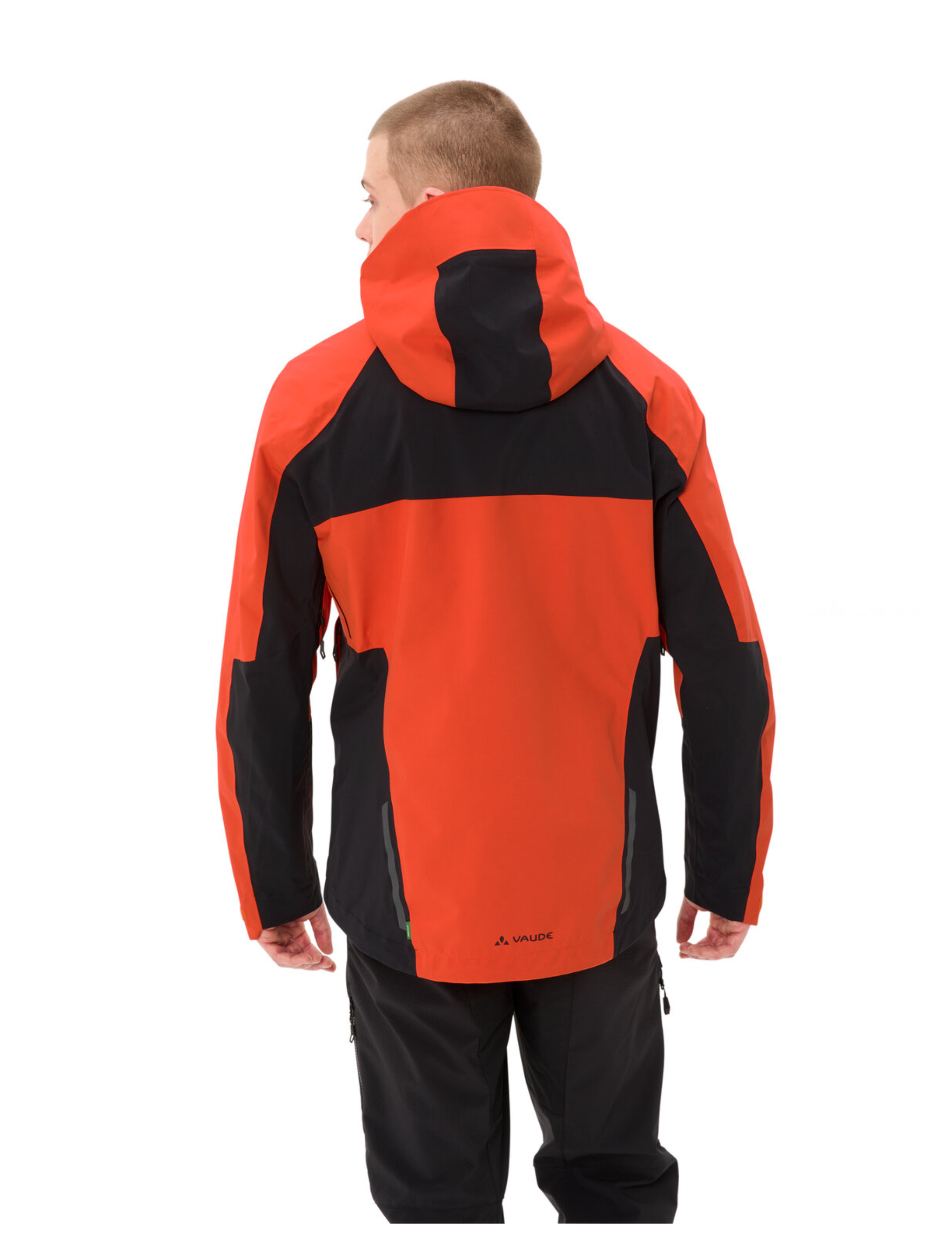 VAUDE Heren Moab Pro Regenjas glowing red